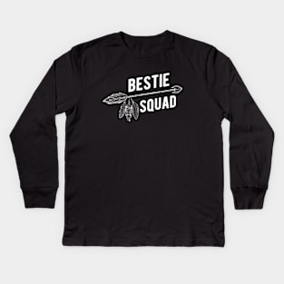 Best friend - Bestie Squad Kids Long Sleeve T-Shirt